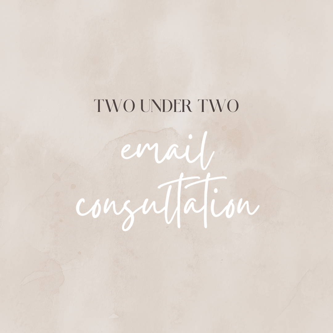 Settle To Sleep offers email two under two sleep consultations for parents of newborn and toddlers who have two children needing support with their sleep. Our consultations include a tailored sleep assessment, plan, settling techniques and strategies.