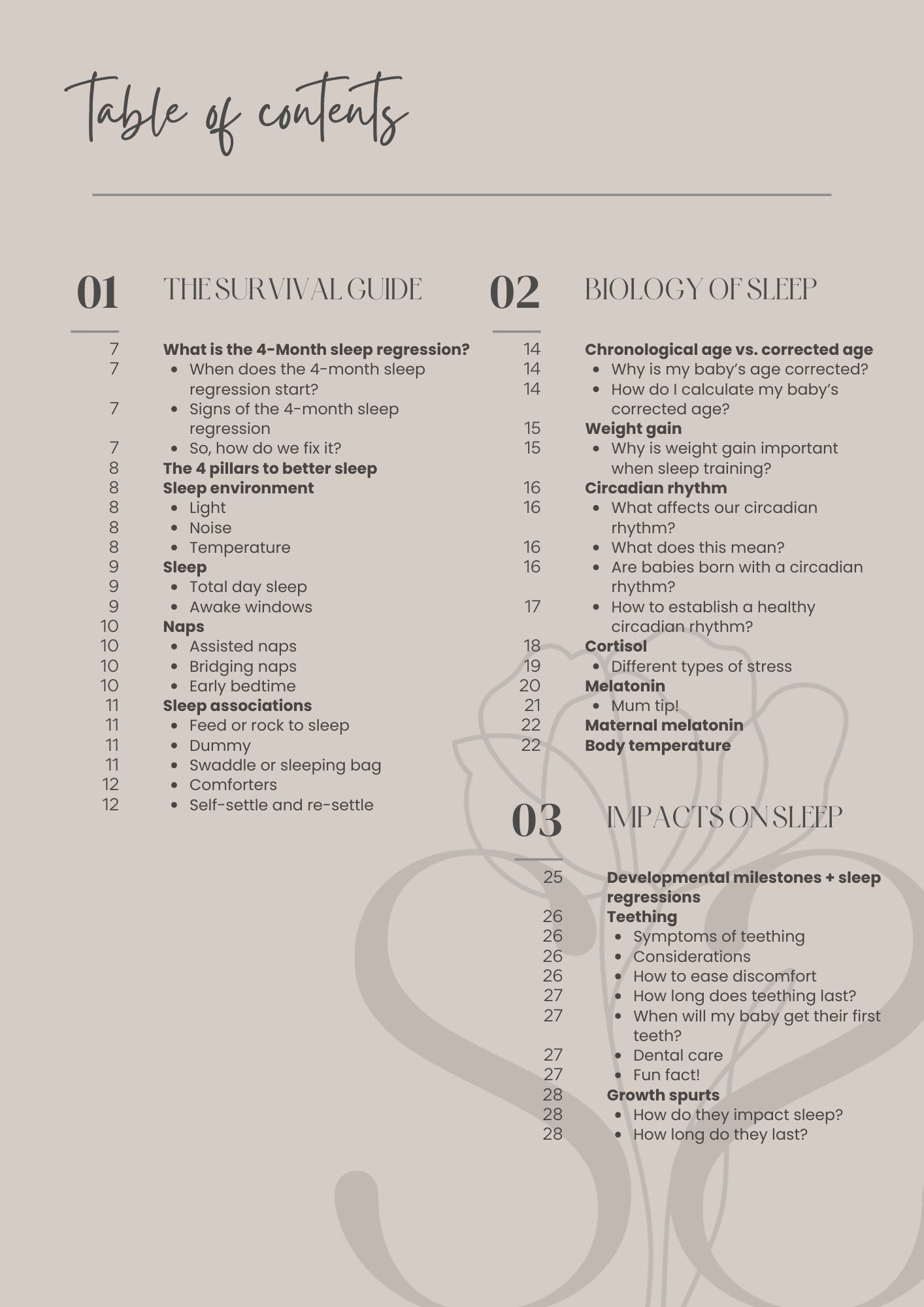 The 4-Month Regression Survival Guide